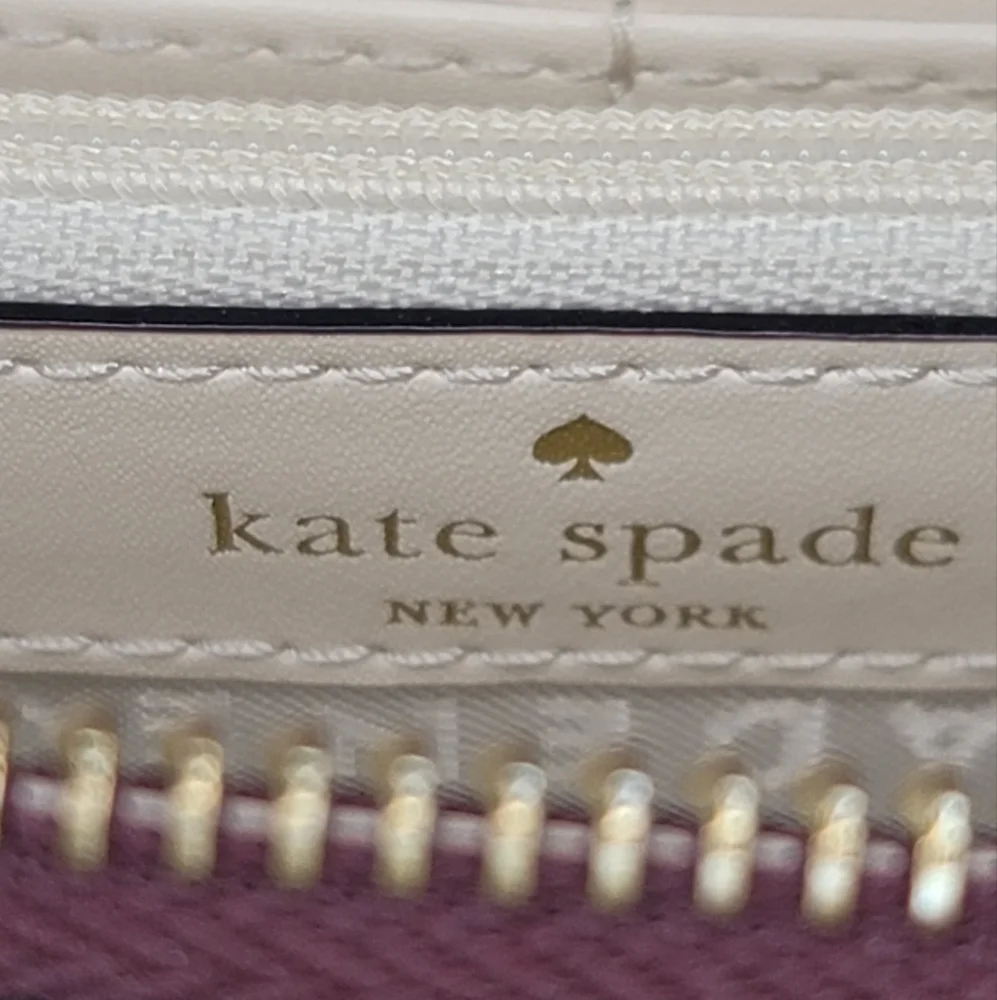 NWOT Kate Spade Schuyler Burgundy Large Continental Wallet Wristlet